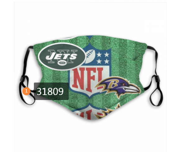 NFL New York Jets 1462020 Dust mask with filter